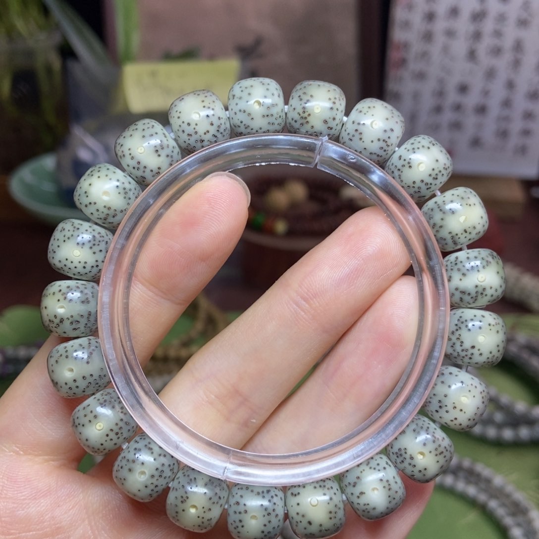 星月菩提手串程**意灰冰11