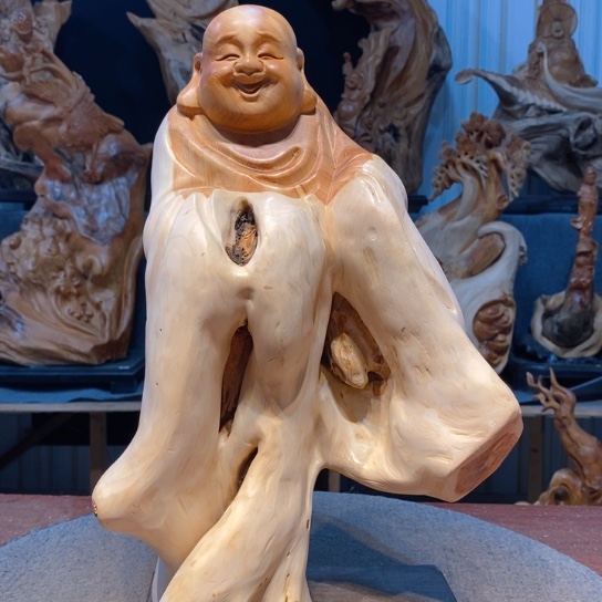 柏木（崖柏）根雕摆件