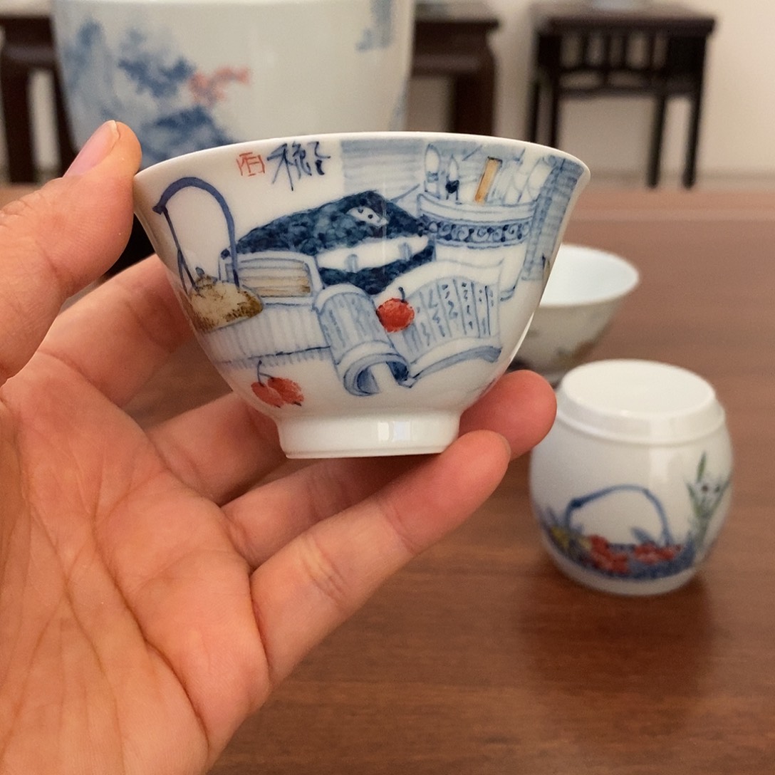 简***i景德镇艺术文人清供