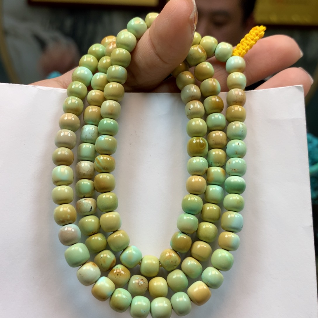 绿松石长链未镶嵌