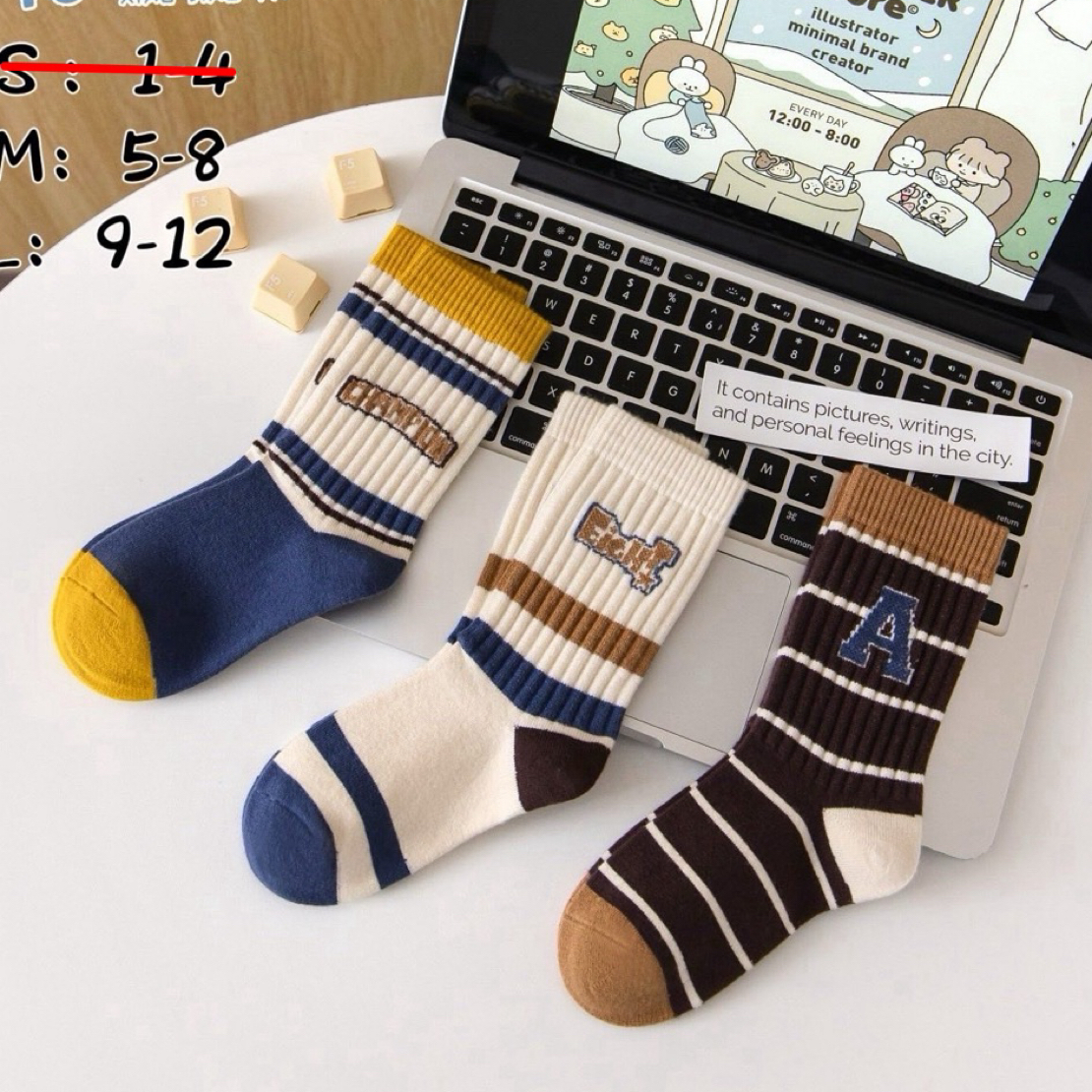 晴宝严选冬季加厚袜子