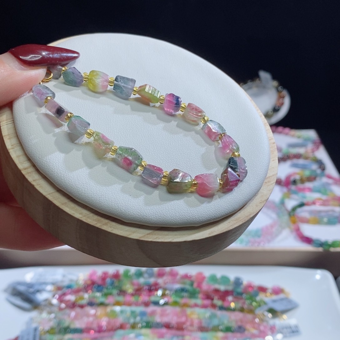 碧玺手链未镶嵌S****y西瓜