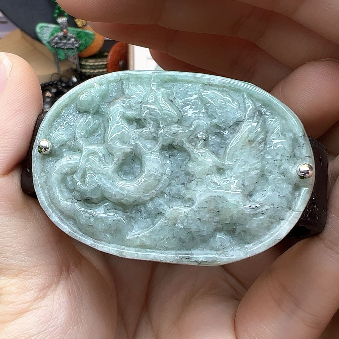 翡翠戒指未镶嵌炸