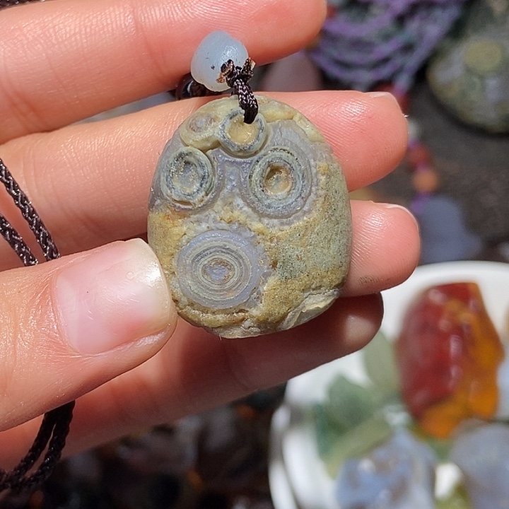 玛瑙/玉髓珠宝半成品未镶嵌冰*