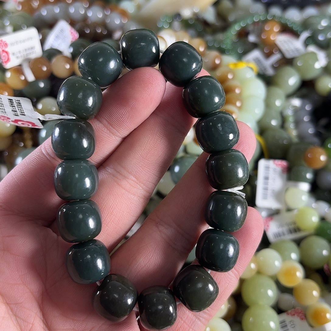 和田玉手链未镶嵌W175