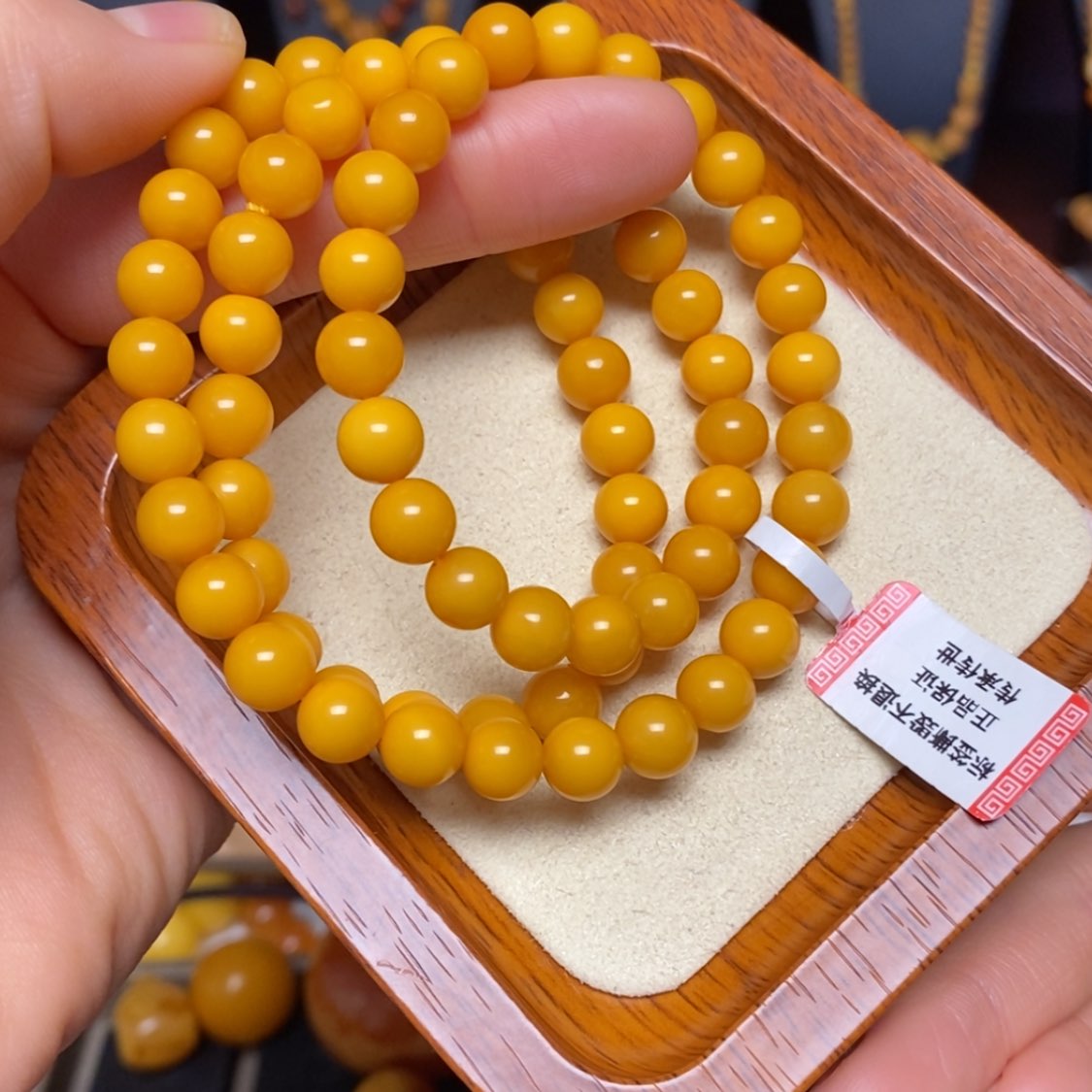 【闪购商品】未镶嵌蜜蜡手链手串