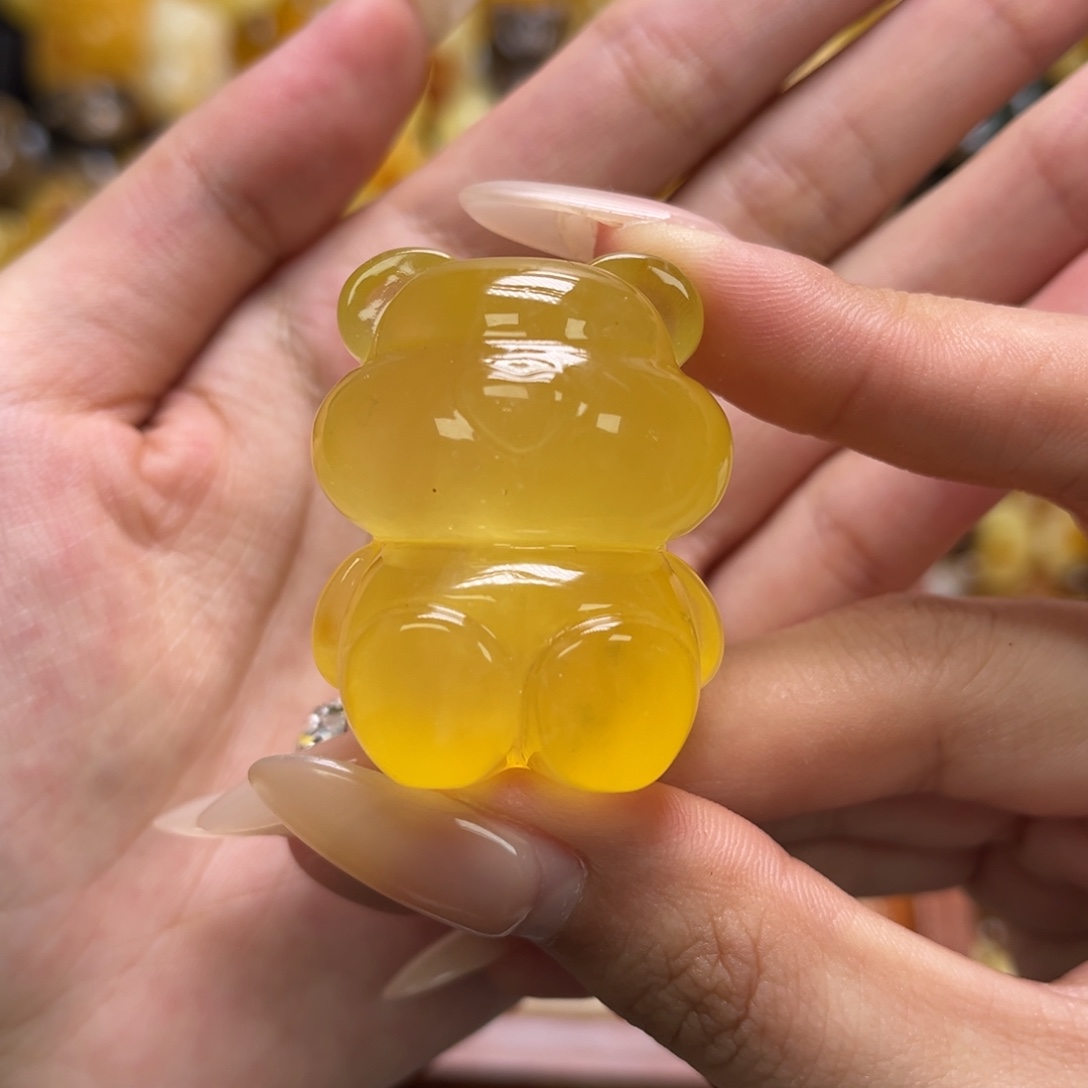 琥珀未镶嵌裸石天然琥珀蜜蜡微瑕漏35