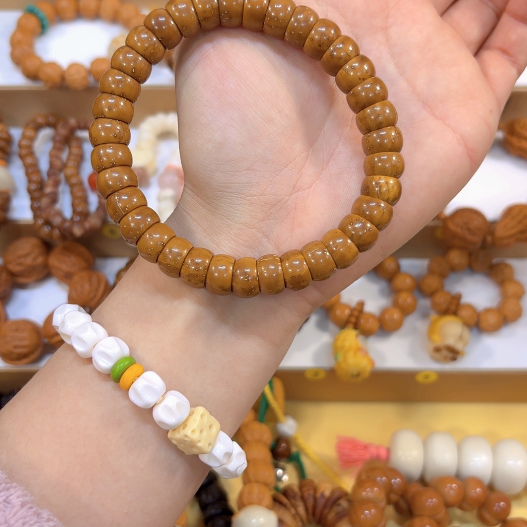 星月菩提手串紫金鼠碗素圈