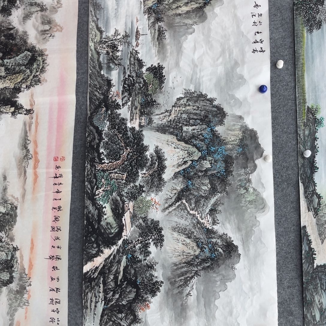 兰***裱国画明月的直播间666