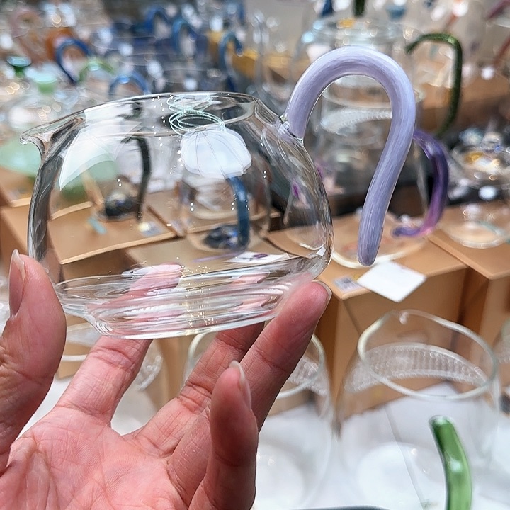 禾器粉彩淡然公道杯
