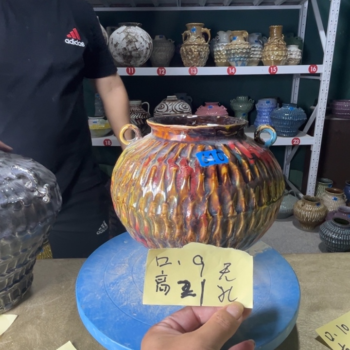 景德镇陶瓷花盆花器610