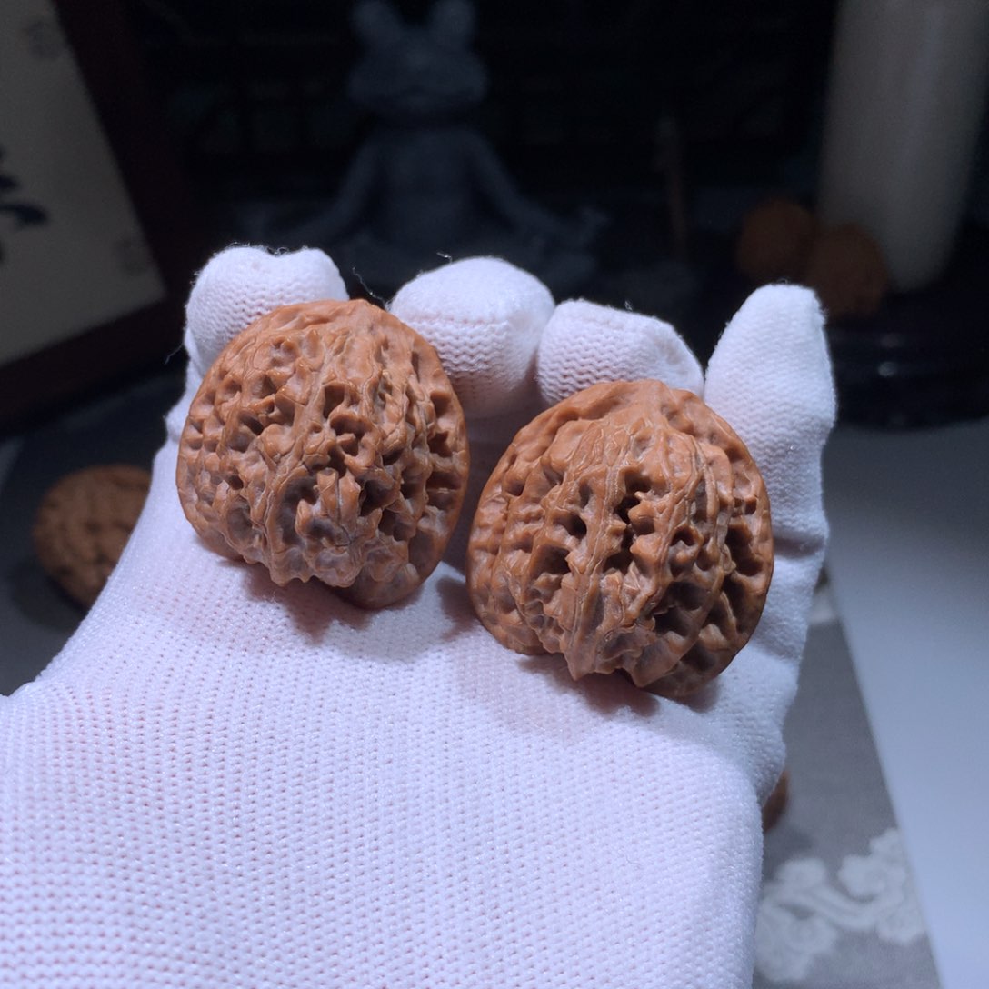 文玩核桃把件苹果园