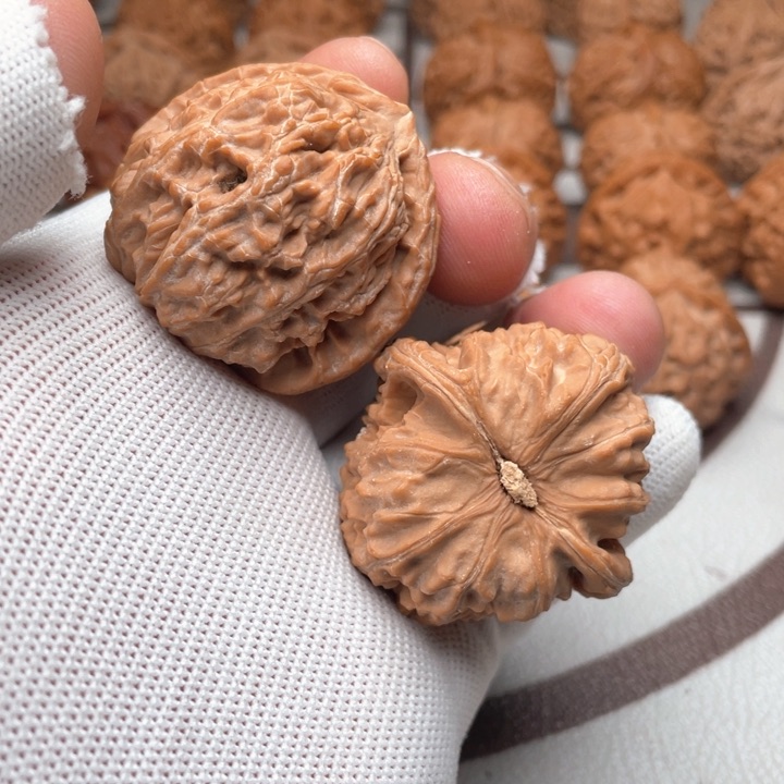 核桃手串/手链哈**哈糖三角白42