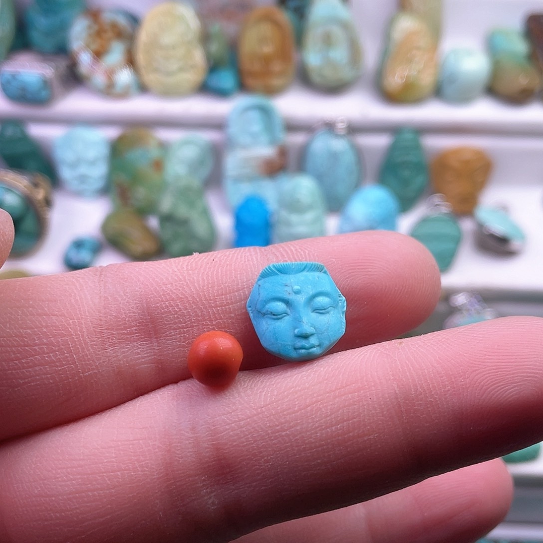 南红玛瑙颈饰未镶嵌