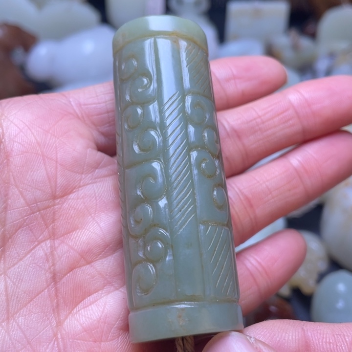 和田玉挂件未镶嵌