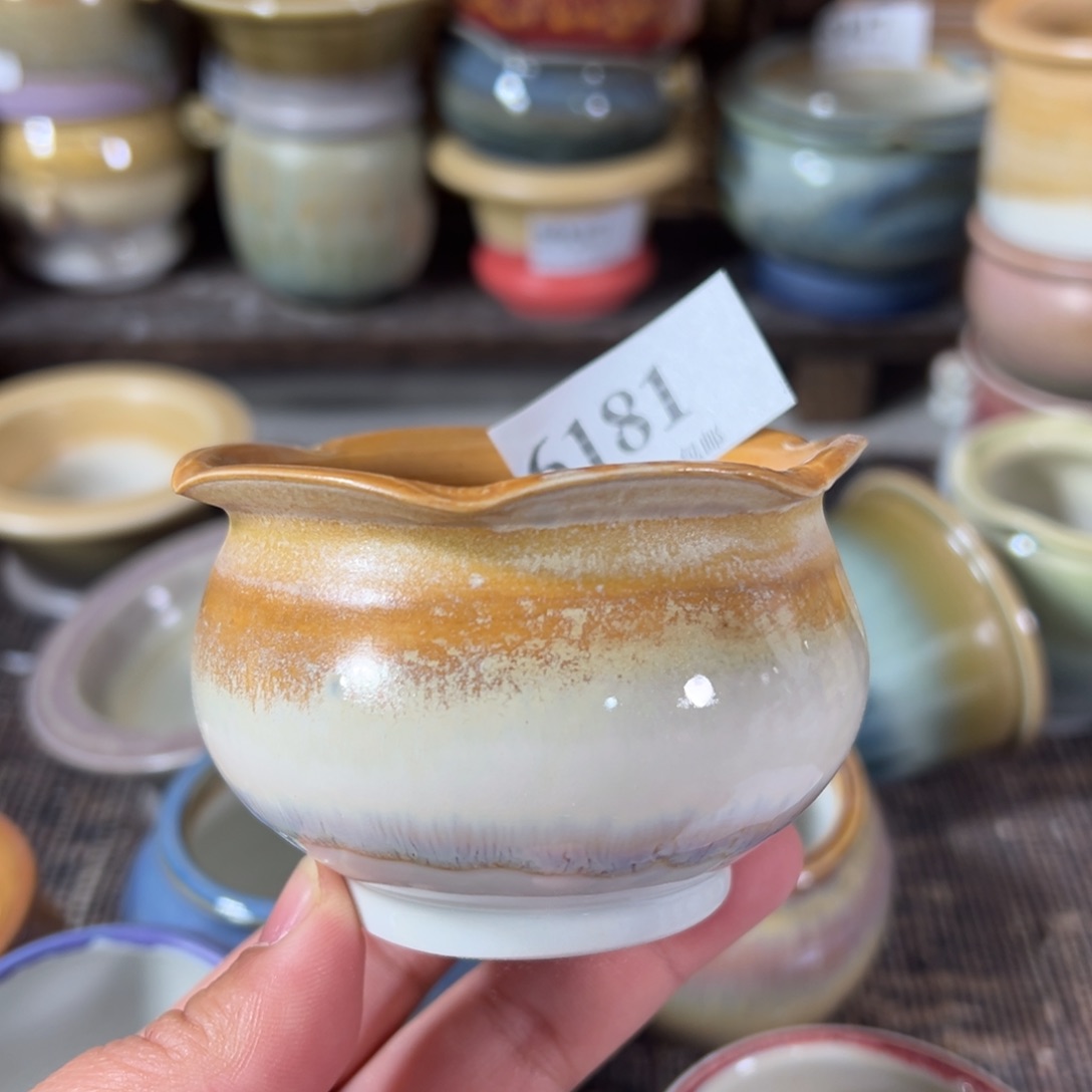 陶瓷景德镇手工花盆