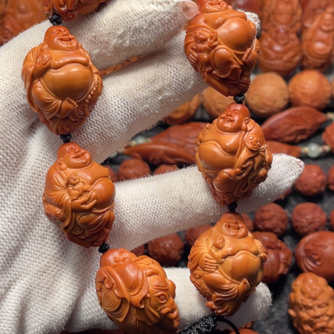 橄榄核手串/手链骑兽弥勒