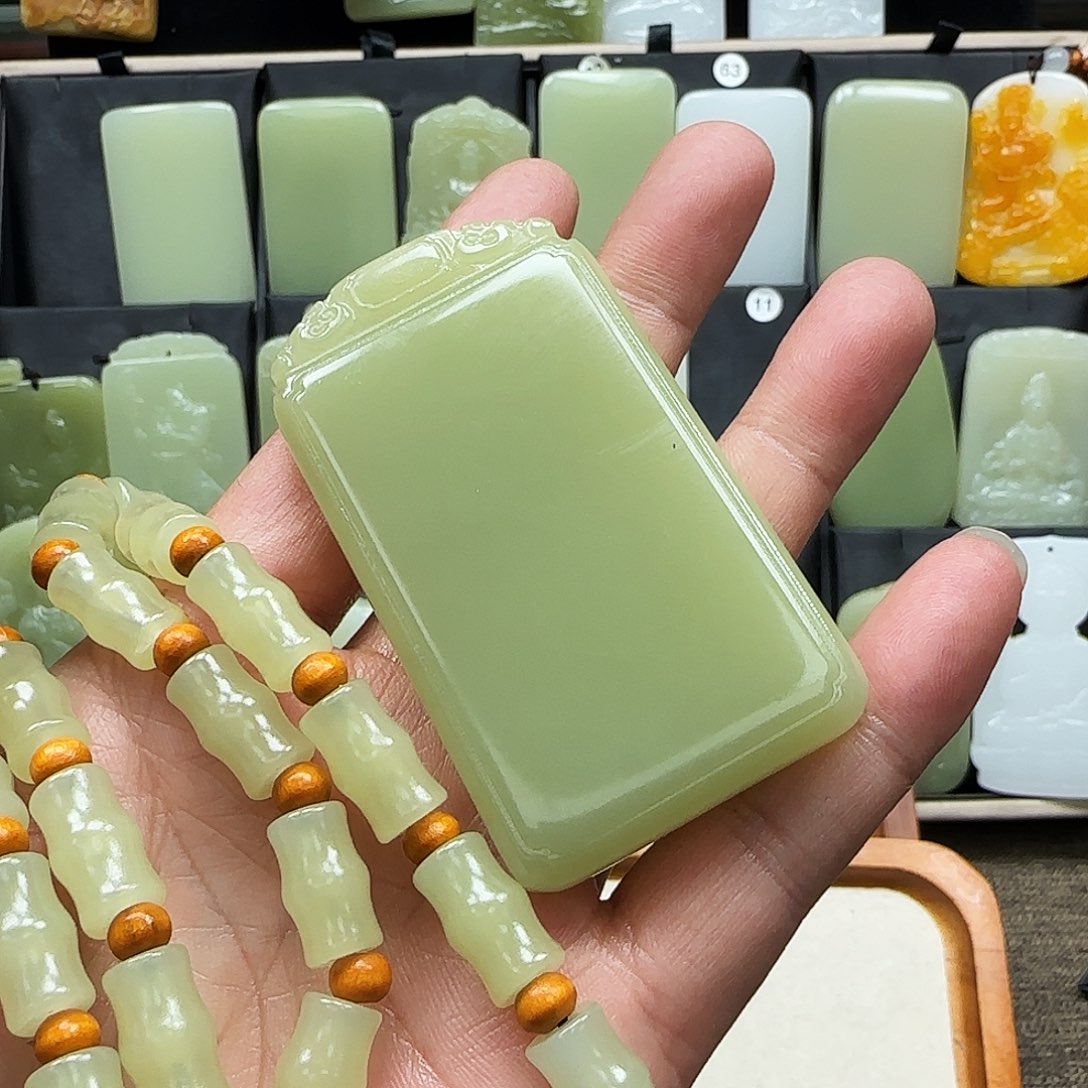 孟***大一物一拍无事牌吊坠