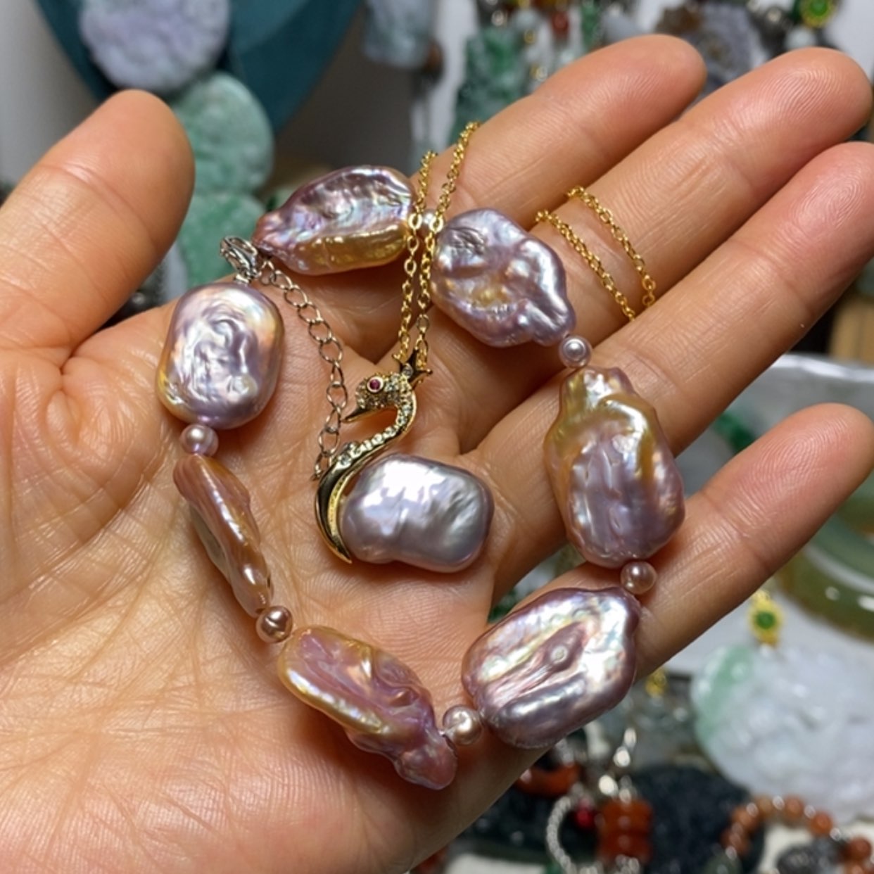 【闪购商品】翡翠吊坠(赠链)未镶嵌