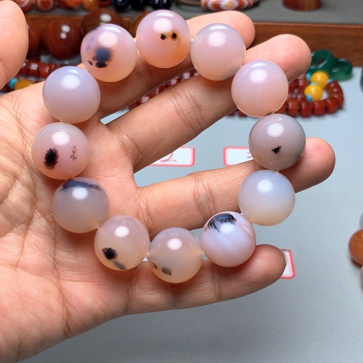 未镶嵌手链玛瑙/玉髓瞢*