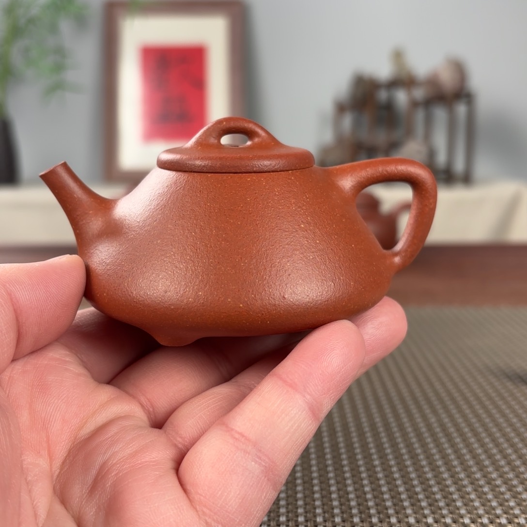 紫砂茶壶黄龙山原矿紫砂壶130