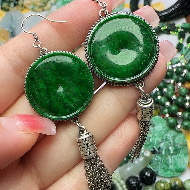 一***华翡翠未镶嵌颈饰天然A货