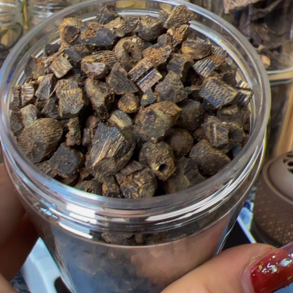 【闪购商品】沉香手把件奇楠留疤高端车珠老料152克