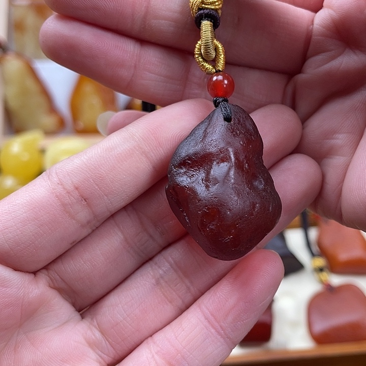 蜜蜡项链未镶嵌7.2克