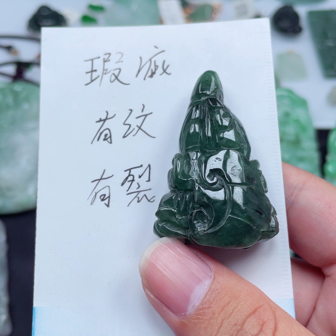 翡翠颈饰未镶嵌88895889998