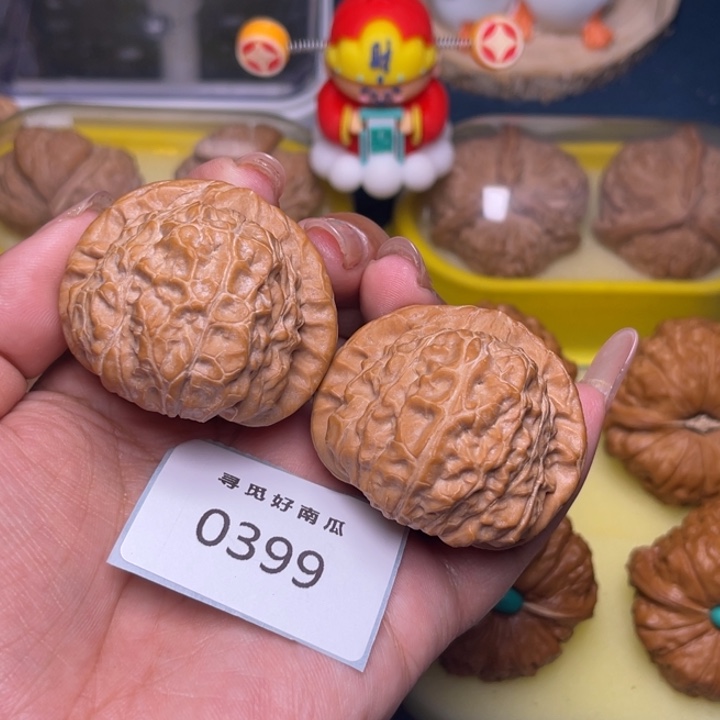 满****吊坠文玩核桃南瓜墩44-0399