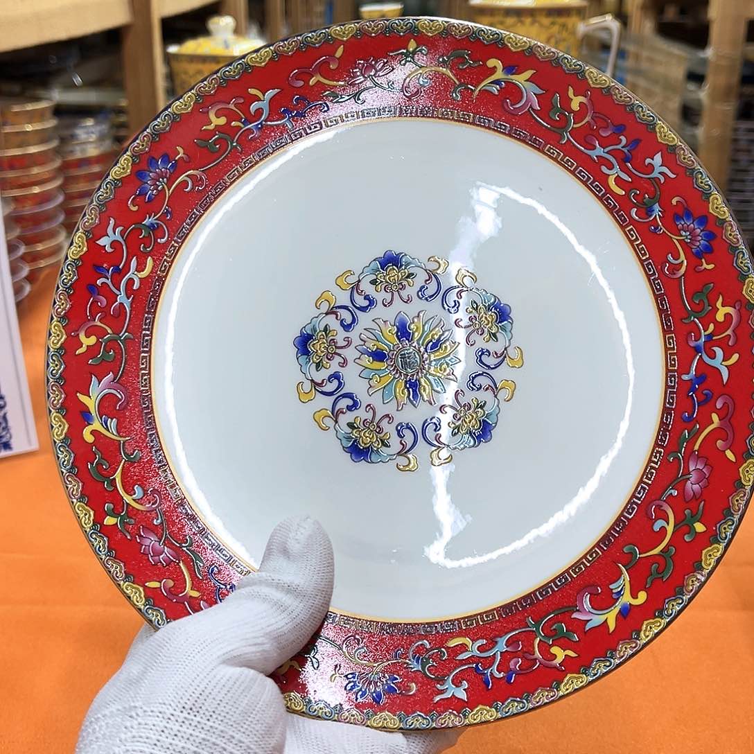 瓷8英寸4个平盘n n n n n n