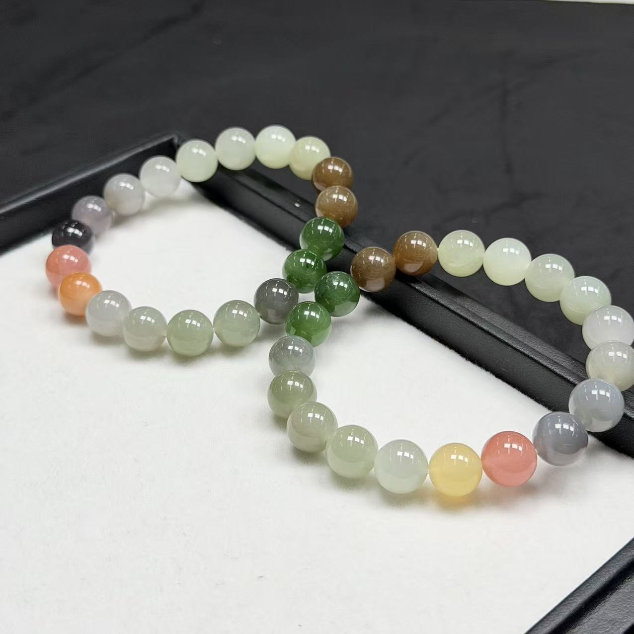 【睿泽赏宝】和田玉多宝手串多样性发一/有瑕 9-10mm KS0010714