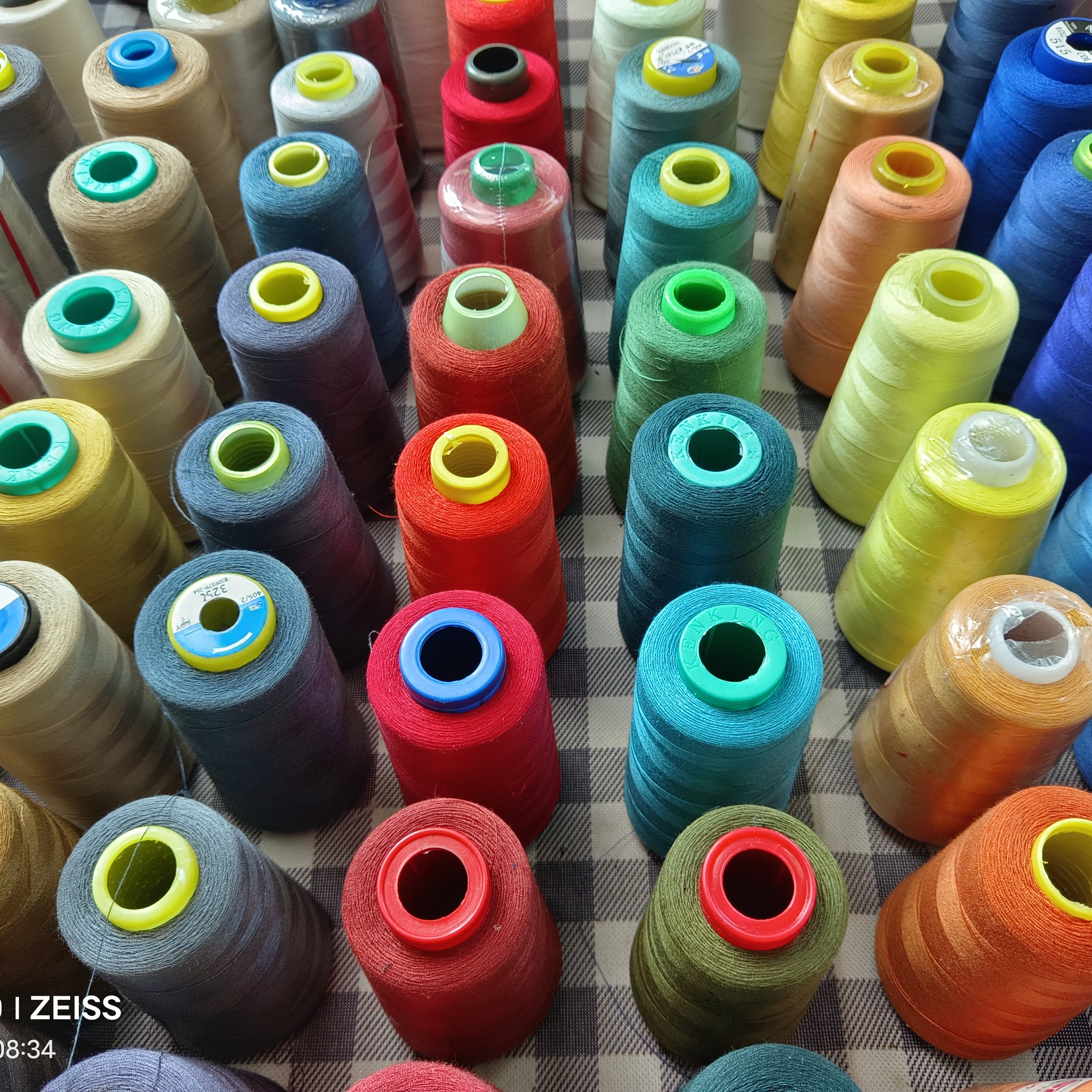 家用优质402缝纫机服装细线颜色可选加购物车统一付款满15元包邮 