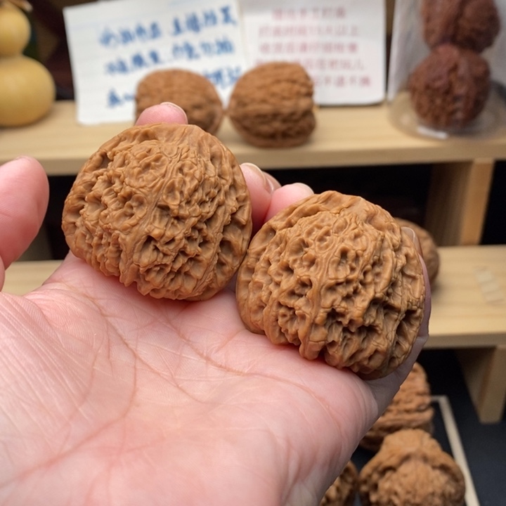 吊坠文玩核桃骑****牛团子毕业42尺1123