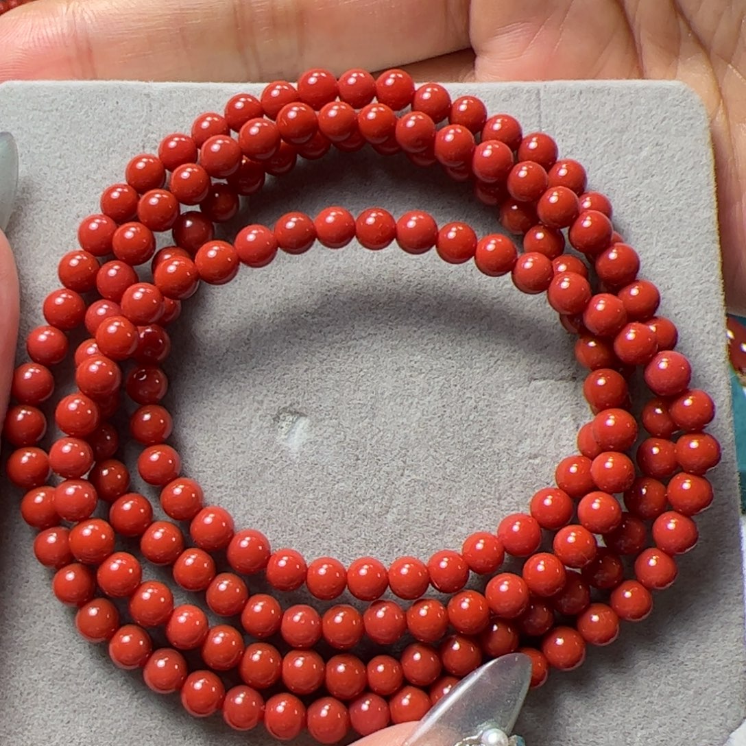 南红玛瑙4➕多圈未镶嵌