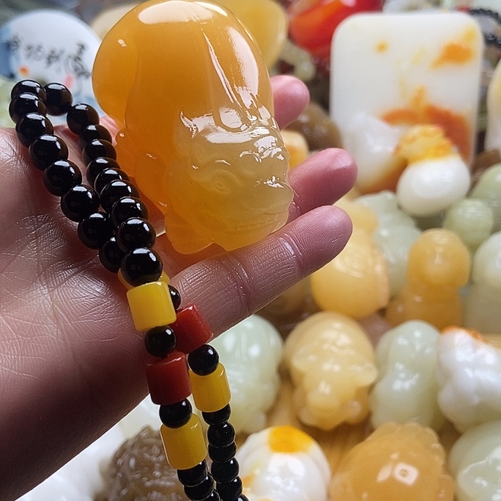 画***人完全开放手把件把