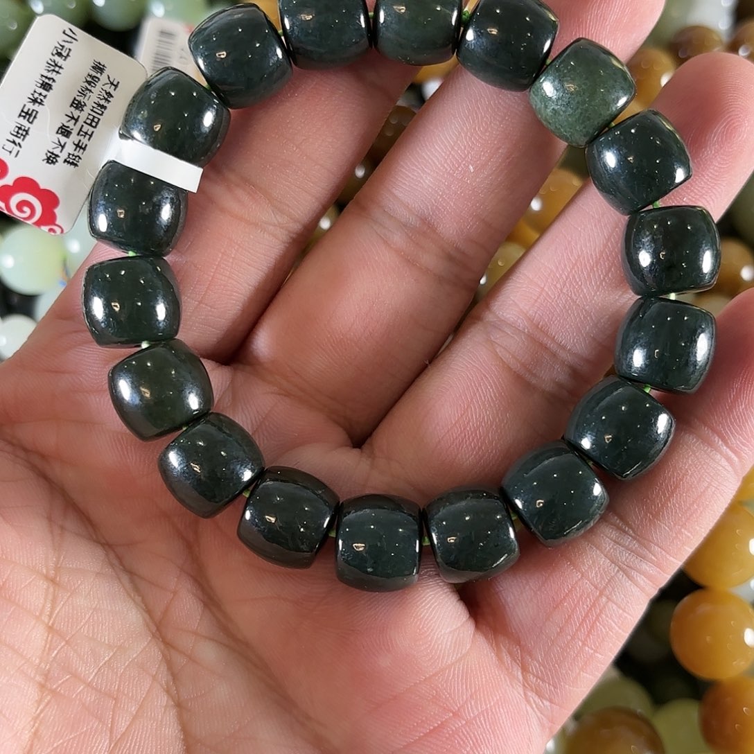 和田玉手链未镶嵌W328