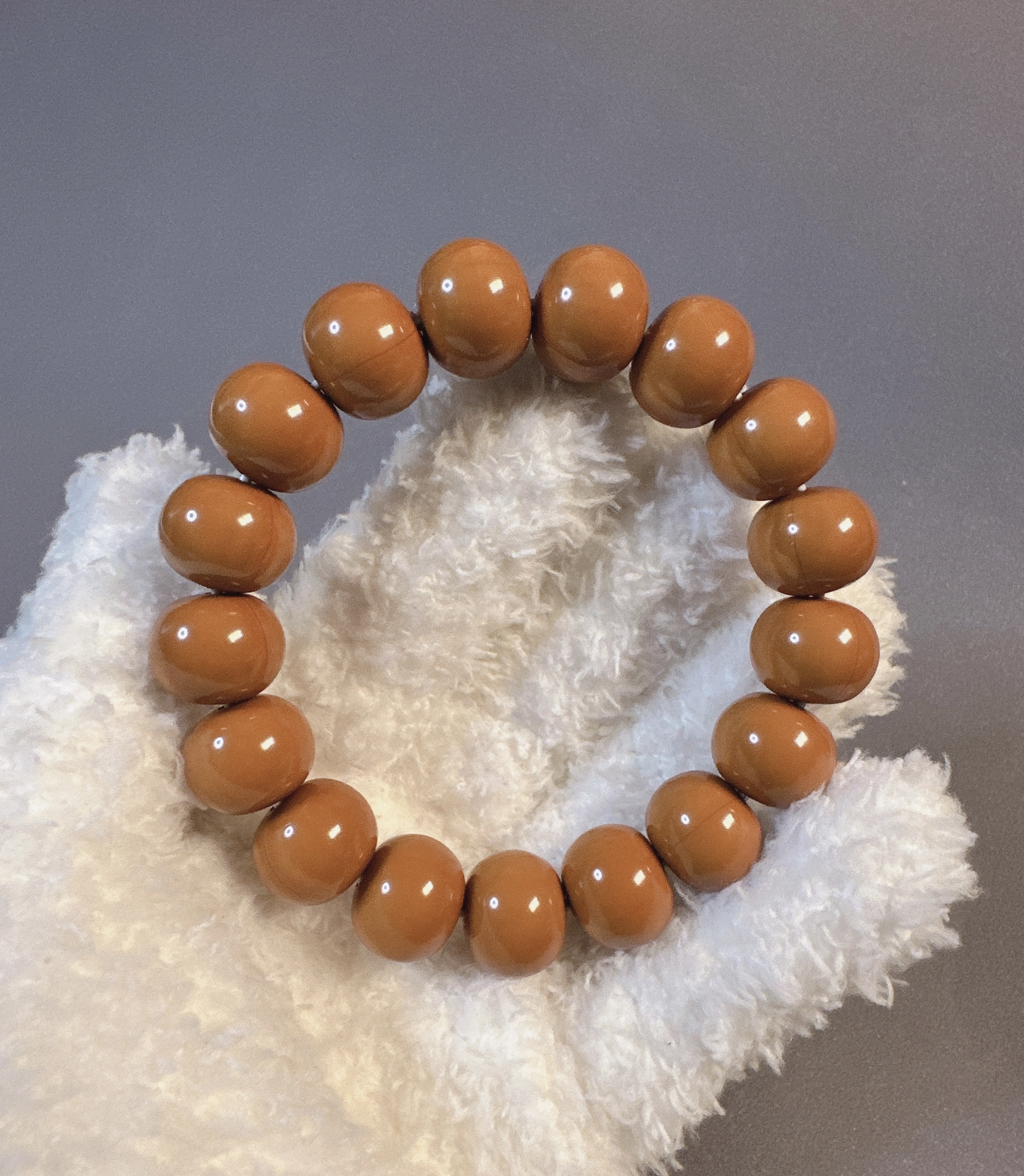 猴头聚宝盆打磨高端精品大算盘