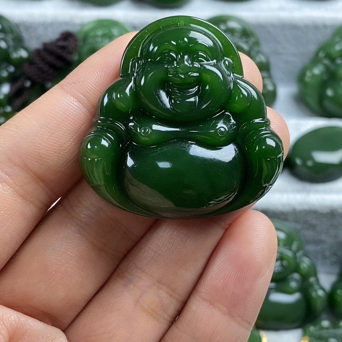 和田玉（碧玉）未镶嵌颈饰