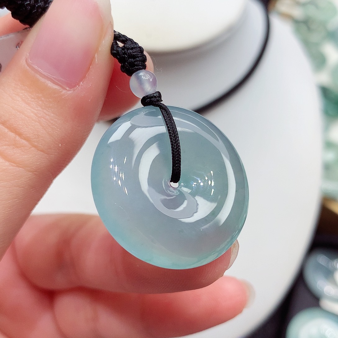 颈饰未镶嵌翡翠翡翠30，26.2/5.5