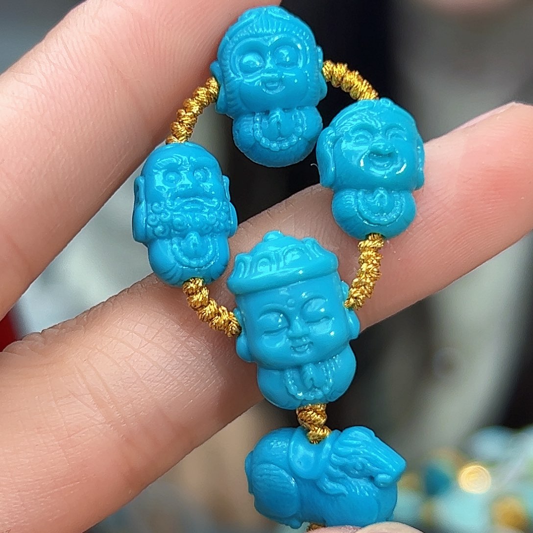 绿松石珠宝奇石未镶嵌