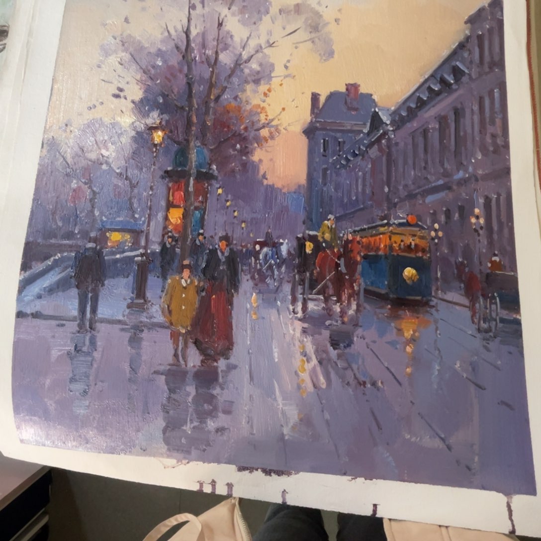 油画油画作品欣赏50.60画芯