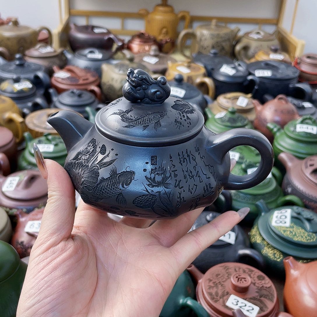 茶壶紫砂小*子紫砂微瑕