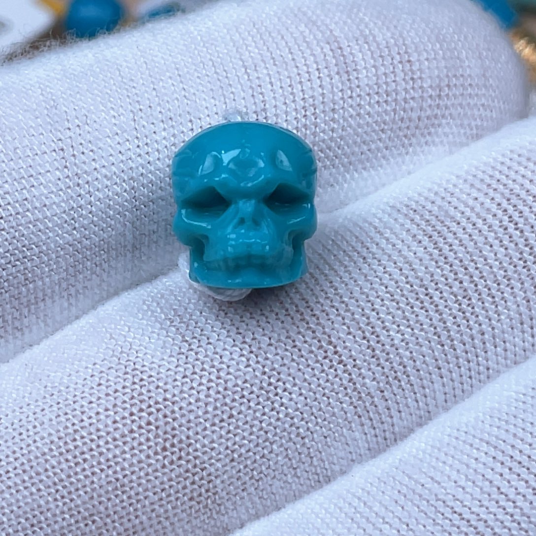 绿松石未镶嵌挂件9.7mm