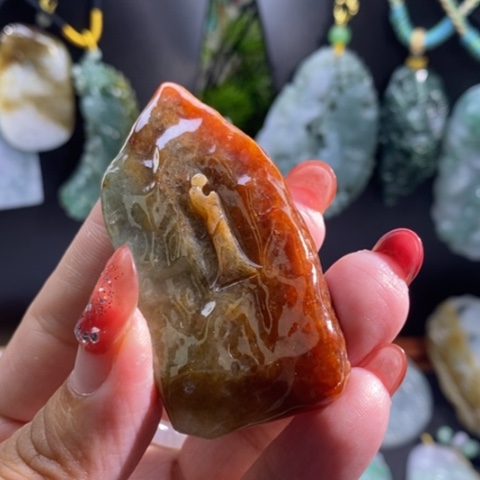 【闪购商品】颈饰未镶嵌翡翠悟道