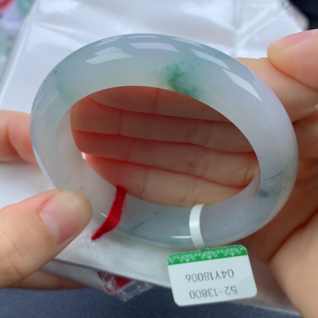 翡翠手镯未镶嵌52.5正