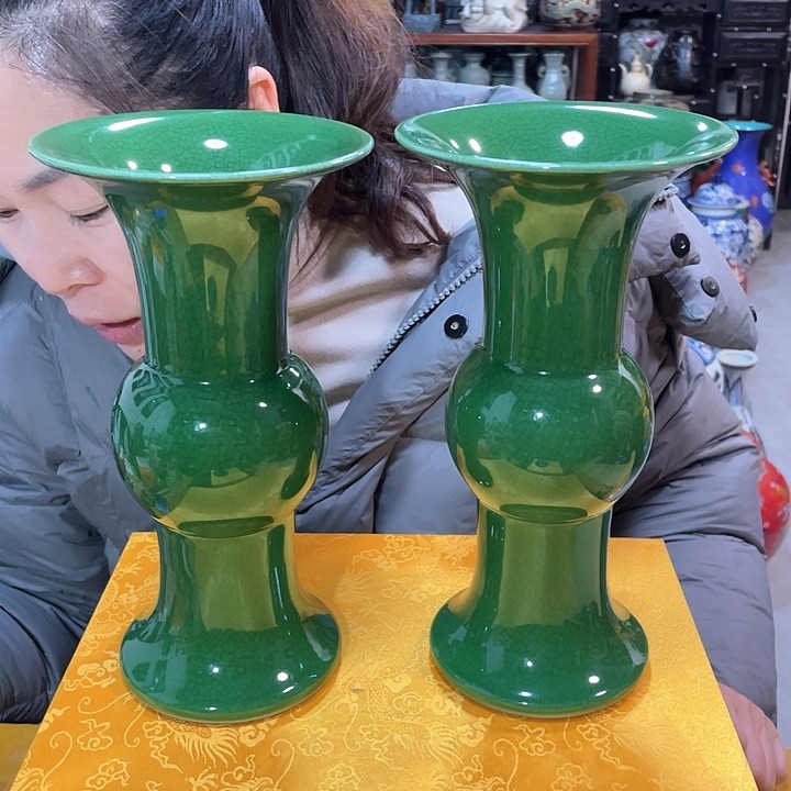 摆件瓷器活在当下继续自己最