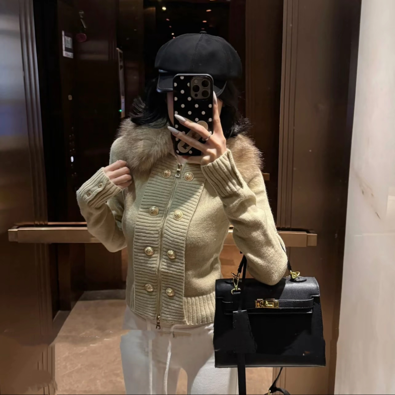 【玲儿穿搭2】秋冬高端定制南油重工艺时尚百搭毛衣圆领针织衫女