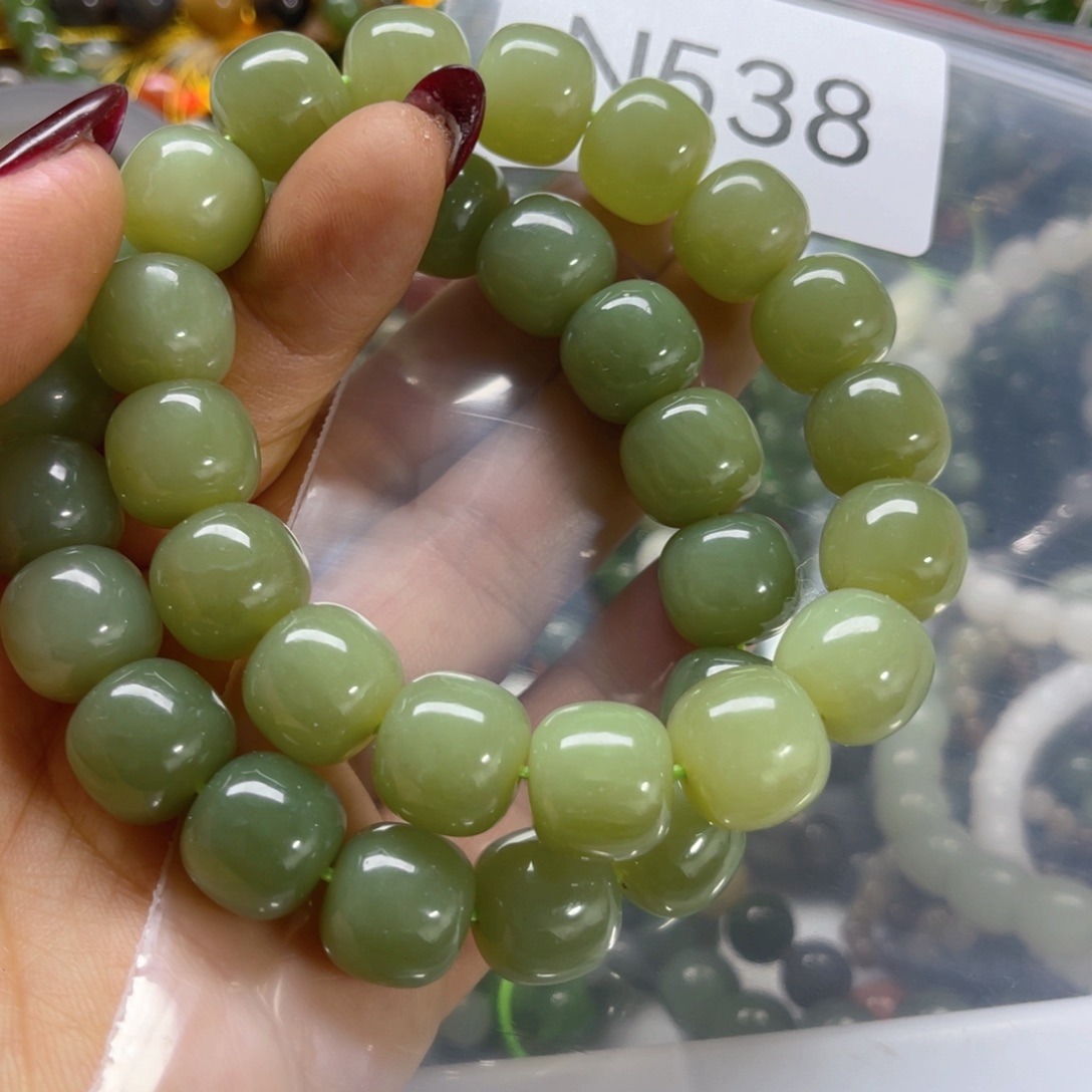 未镶嵌手串和田玉