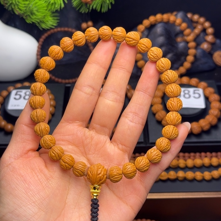 ꕥ***ঞ吊坠桃核小金豆10